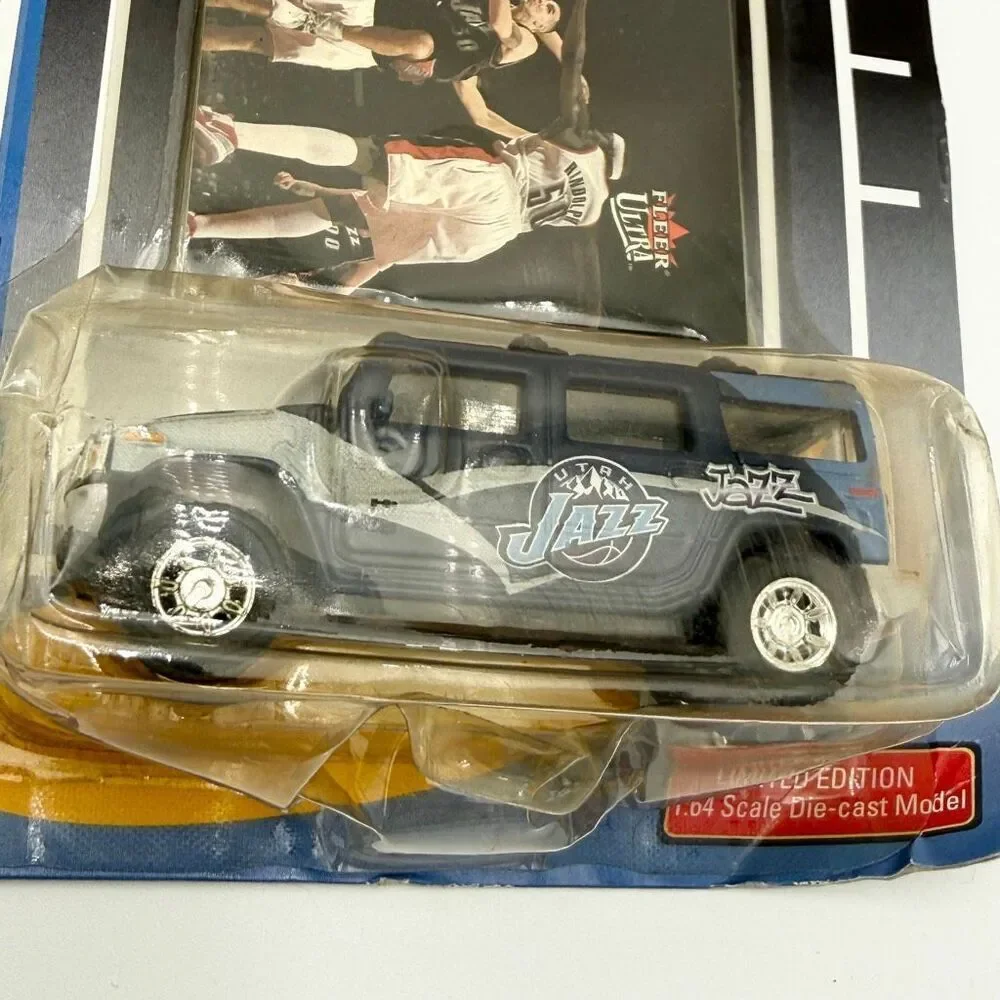 Early 2000s Fleer NBA Diecast Hummer H2 Vehicle Brand New Carlos Arroyo Utah Jaz